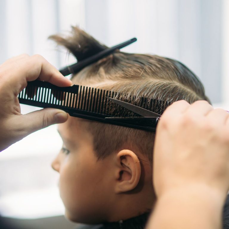 Childs Hair Cut Scone